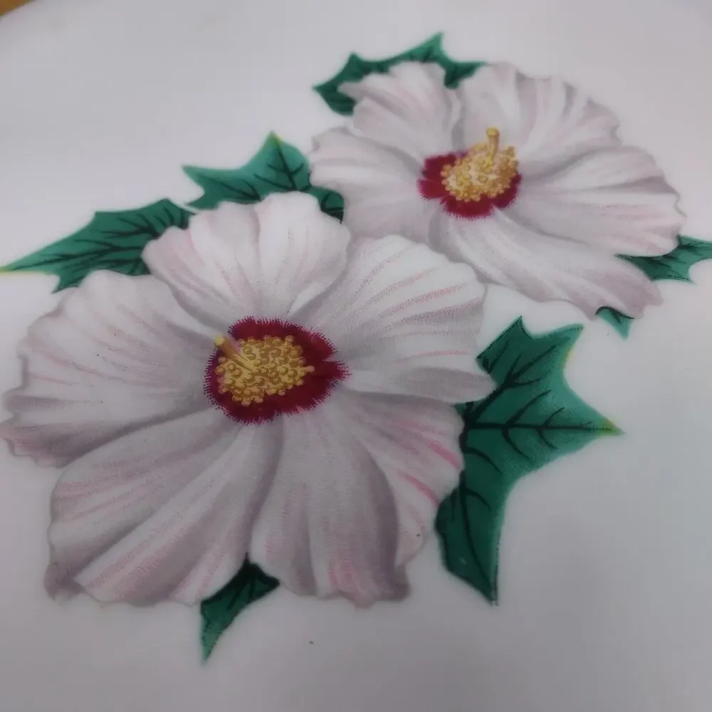 Kent Tropical Pattern Set of 2 Dinner Plates 10 5/8